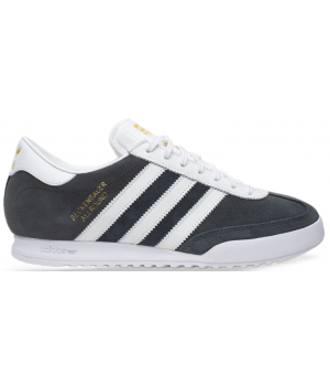 Кроссовки Adidas Beckenbauer серые с белым